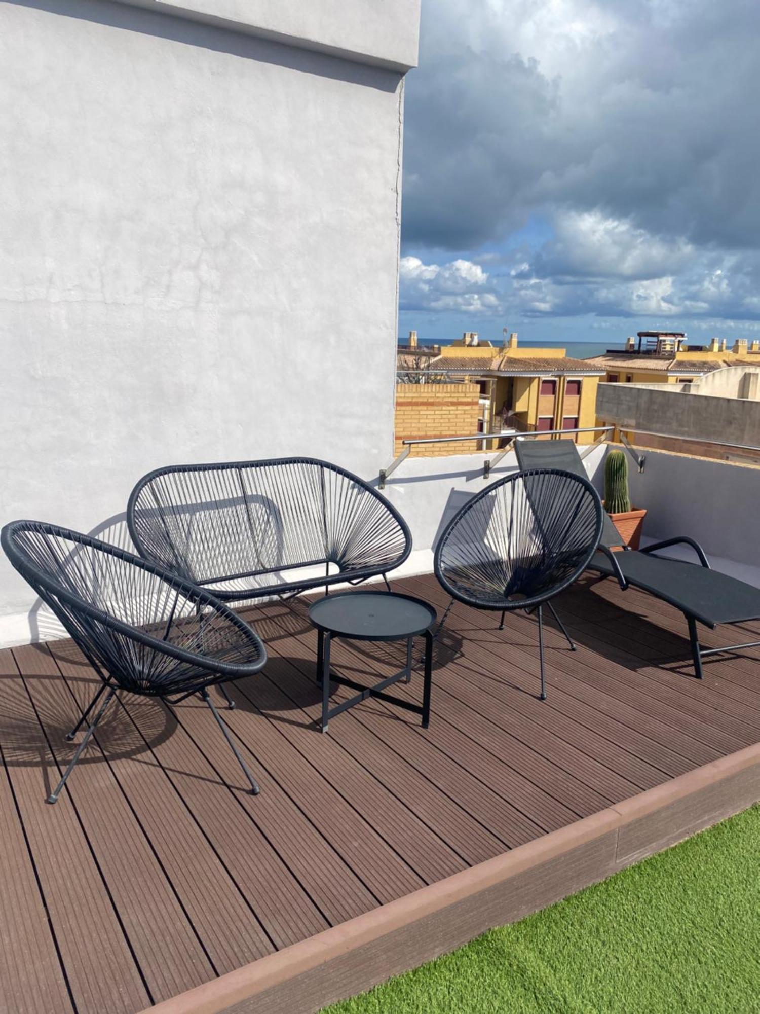 Apartamento A 100 Metros De La Playa Con Grande Terraza Y Vistas Al Mar Daimús Exterior foto